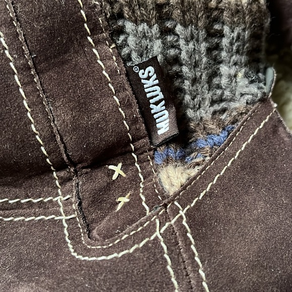 Mukluks Knit & Faux Suede Boots Sz8 - Picture 11 of 16